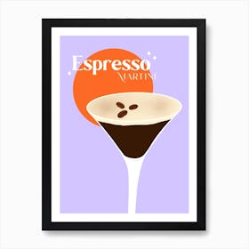 Espresso Martini Art Print