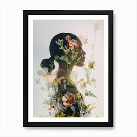 "Floral Fantasy" Art Print