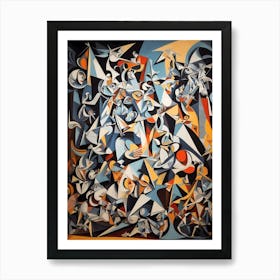 Abstract Painting 52 Art Print