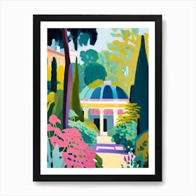 Jardin Des Plantes, 1, France Abstract Still Life Art Print