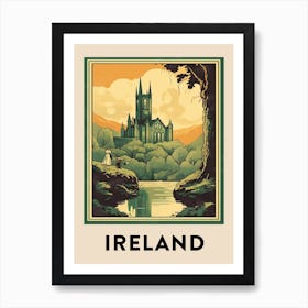 Vintage Travel Poster Ireland 6 Art Print