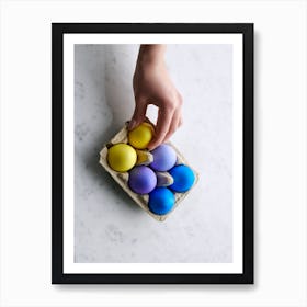 Easter Eggs 287 Art Print