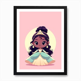 Princess Tiana Art Print