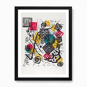 Kleine Welten V, Wassily Kandinsky Poster