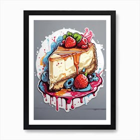 Cheesecake Art Print