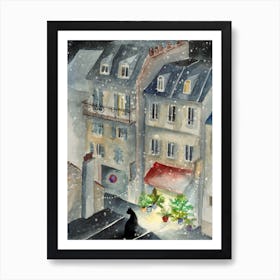 Rue Neige Art Print