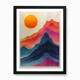 'Sunrise' 114 Art Print