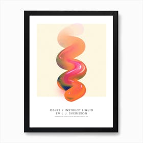 Liquid Radiance Art Print