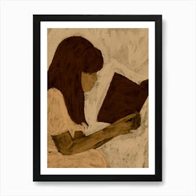 Book Lover 3 Art Print