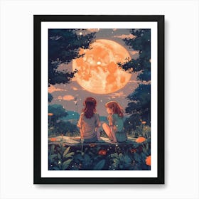 Japanese Lofi Style 1 Art Print