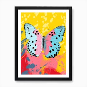 Pop Art Clouded Yellow Butterfly    1 Art Print