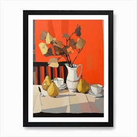 Autumn Kitchen Still Life Painting 8 Art Print