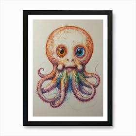Octopus 20 Art Print