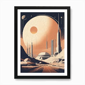 Space City Art Print