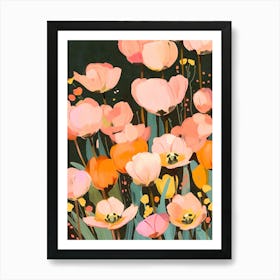 Tulip Field Art Print