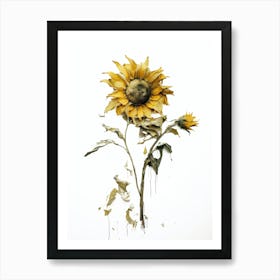 Sunflower 35 Art Print