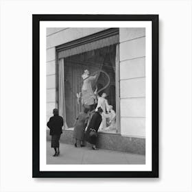 Surrealistic Window Display, Bergdorf Oodman, New York City By Russell Lee Art Print