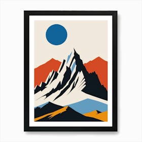 Mountains Art Print