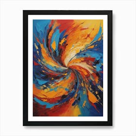 Abstract Painting 565 Art Print