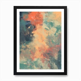 Autumn Colours Abstract 1 Art Print