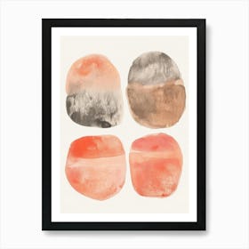 Abstract Watercolor Painting 70 Art Print