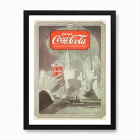 Drink Coca Cola Poster Art Print