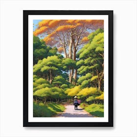 Tree In The Forest 7 Art Print