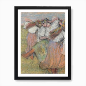 Russian Dancers, Hilaire Germain Edgar Degas Art Print