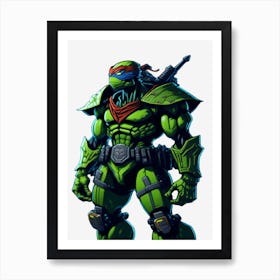 Teenage Mutant Ninja Turtles 12 Art Print