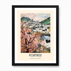 Portree (Isle Of Skye, Scotland) Painting 2 Travel Poster Art Print