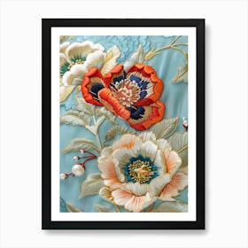 Chinese Embroidery 34 Art Print