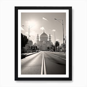 Haifa, Israel, Photography In Black And White 2 Art Print