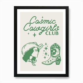 Cosmic Cowgirls Club 7 Poster