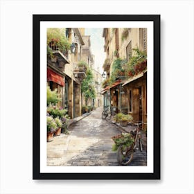 France Cityscape 2 Art Print