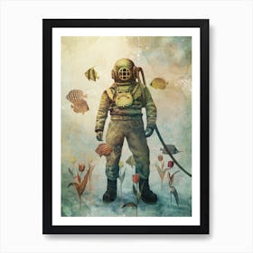 Deep Sea Garden Art Print