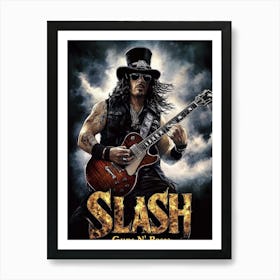 Slash Game N'Record Art Print