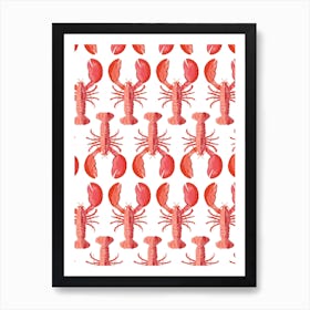 Pod Of Lobsters Art Print