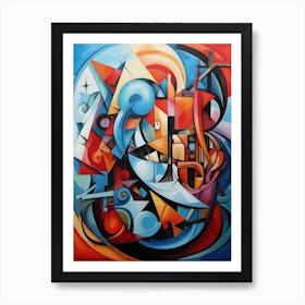 Abstract Painting 01 Art Print