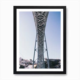 The Dom Luis I Bridge in Porto 1 Art Print