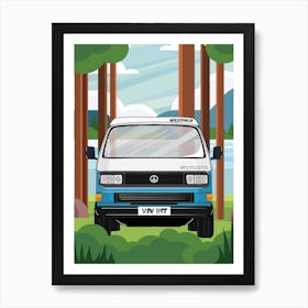 Van Life Art Print