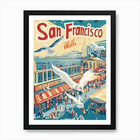 San Francisco Cityscape Art Print