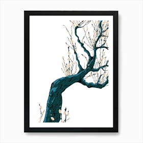 Asian Cherry Blossom Tree 1 Art Print