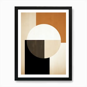 Geometric Fusion; Bauhaus Fusion Art Print