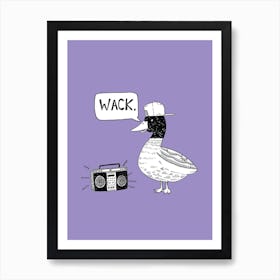 Wack Art Print