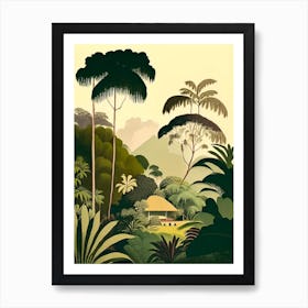 Mauritius Mauritius Rousseau Inspired Tropical Destination Art Print