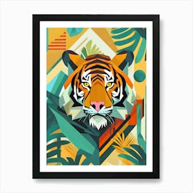 Tiger In The Jungle 7 Art Print