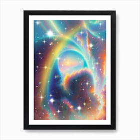 Fantasy Rainbow In The Sky Art Print