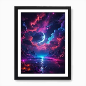 Night Sky Print Art Print