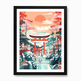 Fushimi Inari Taisha Kyoto Japan Art Print