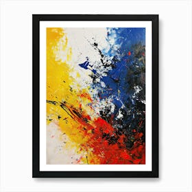 Abstract Flover, Pop-Up Series Art Print